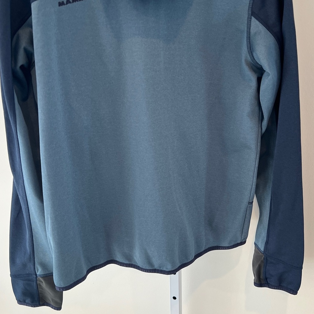 Mammut Two-Tone Blue Performance Jacket Mens Sz XL - Picture 7 of 9